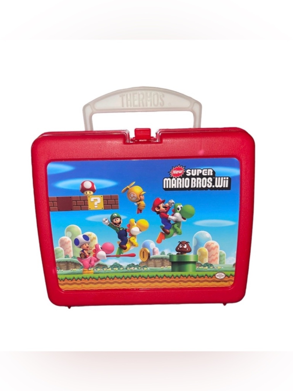 Nintendo New Super Mario Bros Wii Thermos Lunchbox